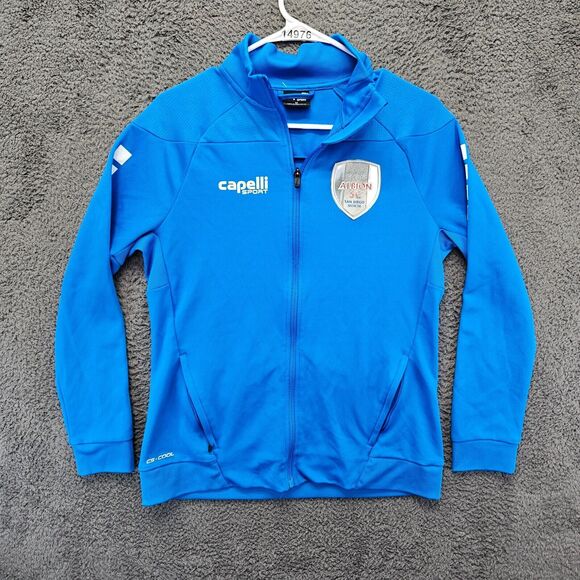 Capelli Albion San Diego North Jacket Adult Size Medium Blue Full Zip - Picture 1 of 10